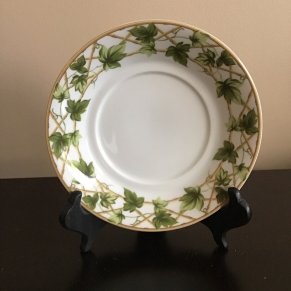 Mikasa Sunshine Trellis Flat Mug & Saucer - Picture 2 of 5